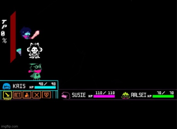 DELTARUNE Blank Meme Template