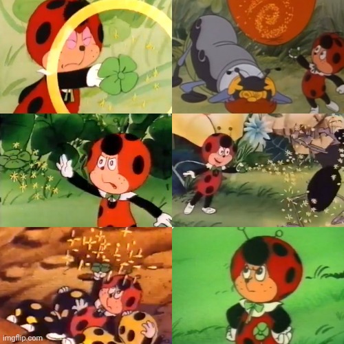 Cococinel the luck ladybug heroine 1992 | image tagged in cococinel | made w/ Imgflip meme maker