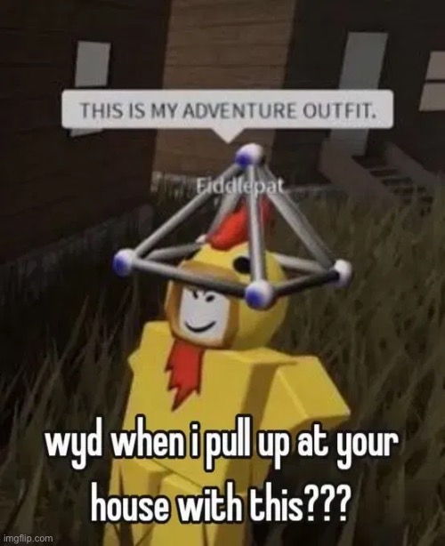 thinking about drakobloxxers | made w/ Imgflip meme maker