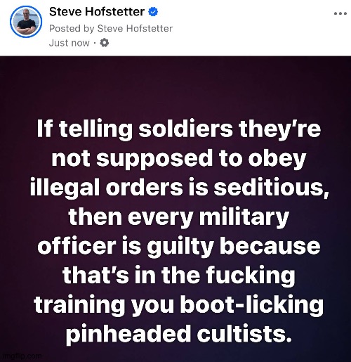 Lawful orders v unlawful orders | made w/ Imgflip meme maker