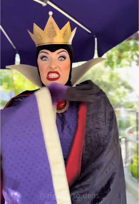 Disneyland evilqueen ugly Blank Meme Template