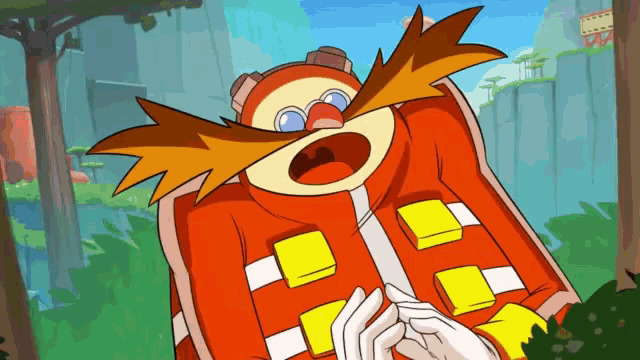 Shocked Eggman Blank Meme Template
