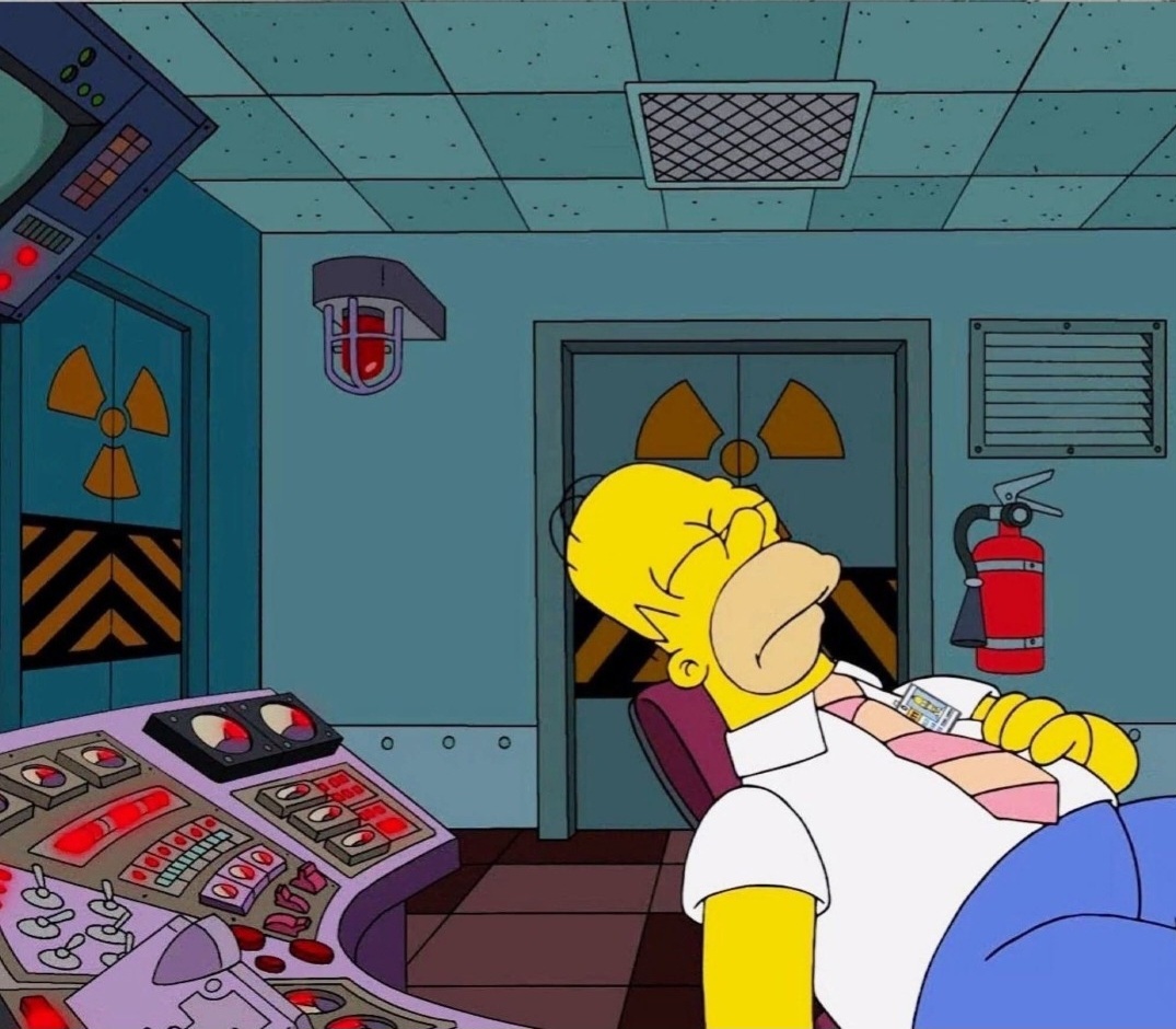 Sleeping on the job Blank Meme Template