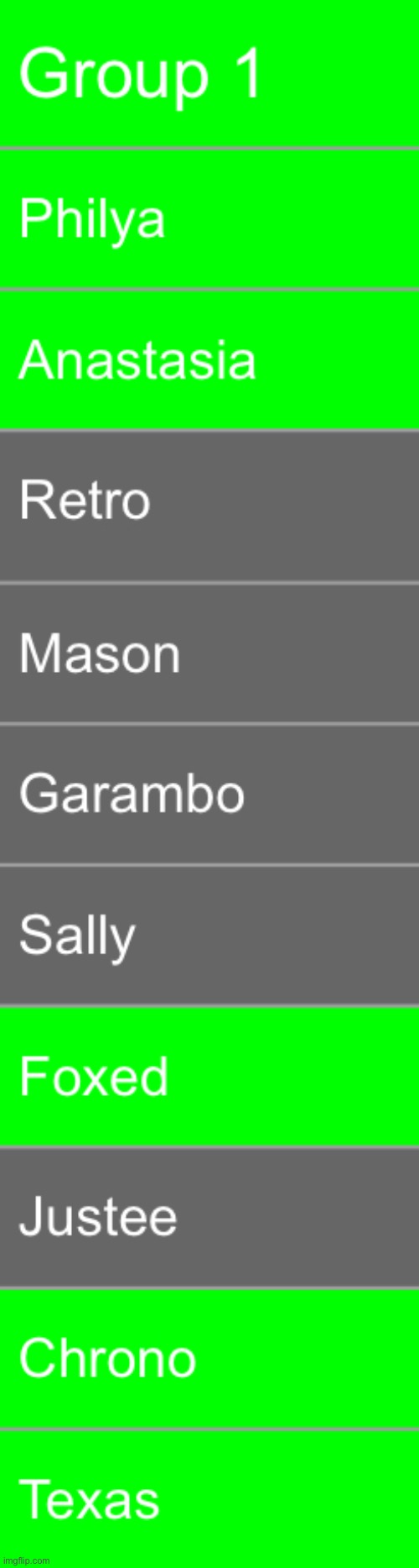 Save 3 of the unsaved mfs | image tagged in voting game s13 | made w/ Imgflip meme maker