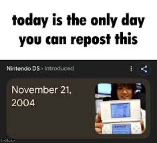 I LOVED my DS I wish I still had it :( | made w/ Imgflip meme maker