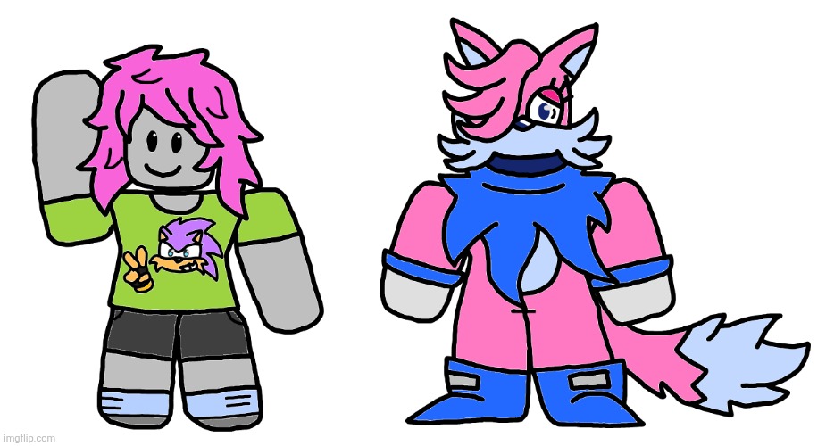 Aaaand this is Alice and the vessel she is forced to possess, she will be important in Y's lore | made w/ Imgflip meme maker