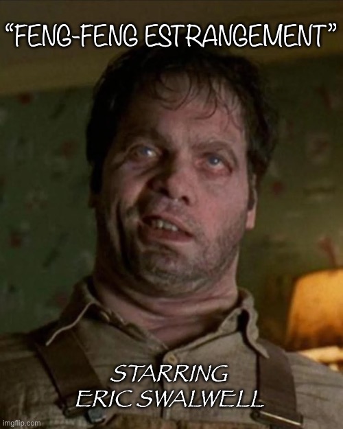 “FENG-FENG ESTRANGEMENT”; STARRING ERIC SWALWELL | made w/ Imgflip meme maker