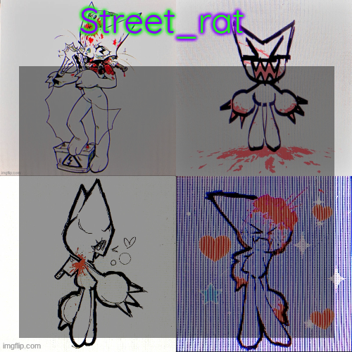 High Quality Street rat's femtanyl temp Blank Meme Template