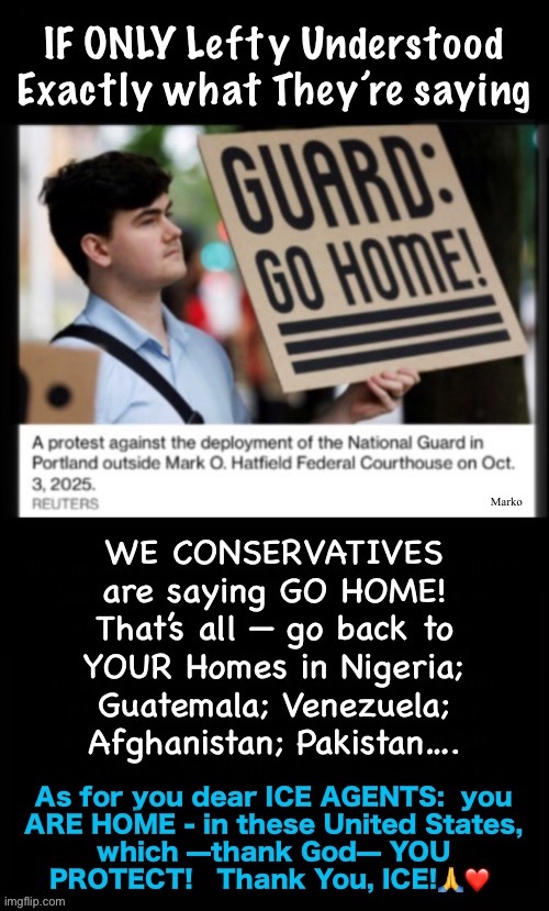 Lefty is so freakin’ Dense, they don’t understand when they make Sense (in a roundabout way) | Marko | image tagged in memes,ice agents doing the lords work,sincere thanks,lefty,you all r so evil stupid,leftists fjb voters kissmyass | made w/ Imgflip meme maker