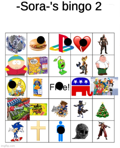 -Sora AUTISM BINGO | image tagged in -sora autism bingo | made w/ Imgflip meme maker