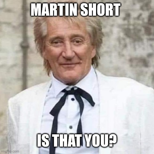 Colonel Sanders-Stewart | MARTIN SHORT; IS THAT YOU? | image tagged in colonel sanders-stewart | made w/ Imgflip meme maker