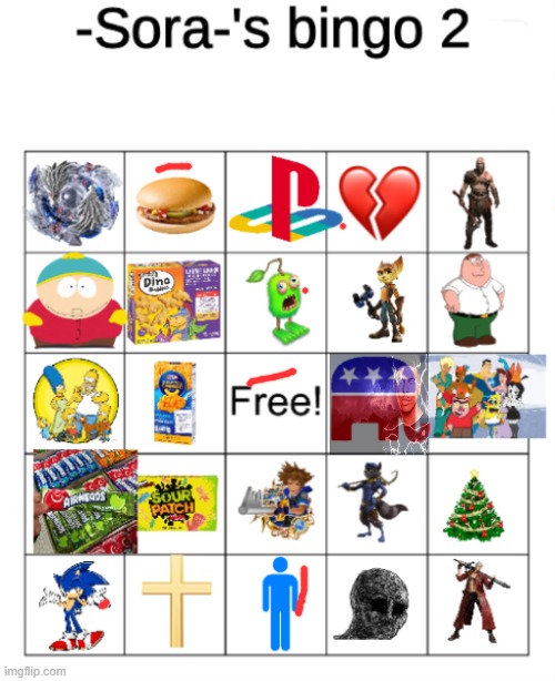 -Sora AUTISM BINGO | image tagged in -sora autism bingo | made w/ Imgflip meme maker