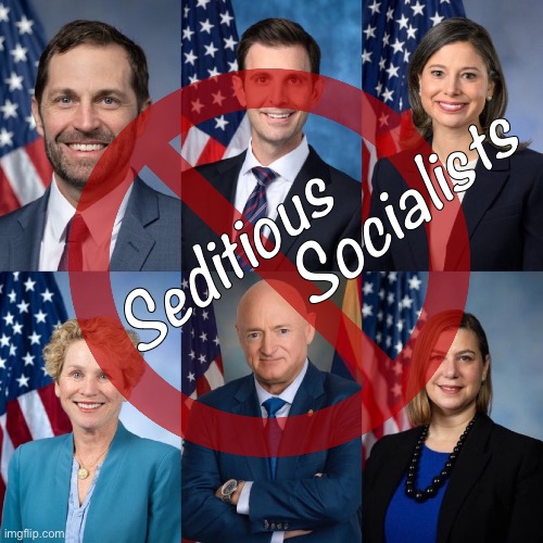 Sedition | Socialists; Seditious | image tagged in sedition | made w/ Imgflip meme maker