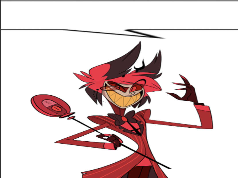 High Quality Alastor says FUCKING SHIT Blank Meme Template