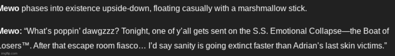 i would never say "whats popping dawgzzzz" ever man | made w/ Imgflip meme maker