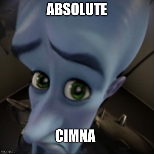 Megamind | ABSOLUTE; CIMNA | image tagged in megamind peeking | made w/ Imgflip meme maker