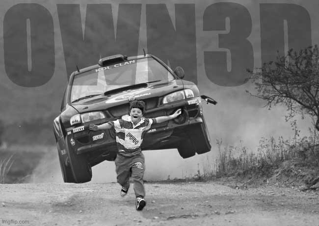 Rally Car Kid | image tagged in rally car kid | made w/ Imgflip meme maker