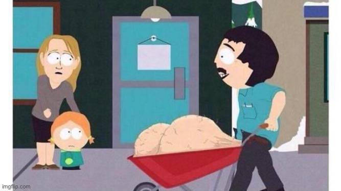 Pretend this is ragebait | image tagged in randy marsh big balls | made w/ Imgflip meme maker