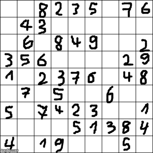 heres some sudoku shit if you wanna try | image tagged in blank x's sudoku level | made w/ Imgflip meme maker