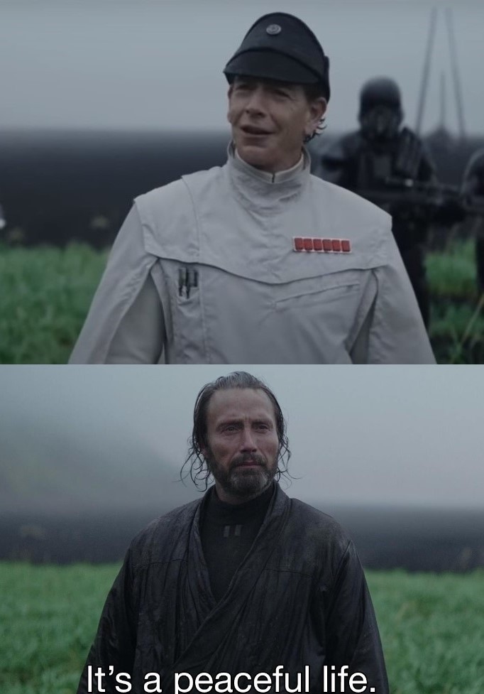 Krennic Rogue One Blank Meme Template