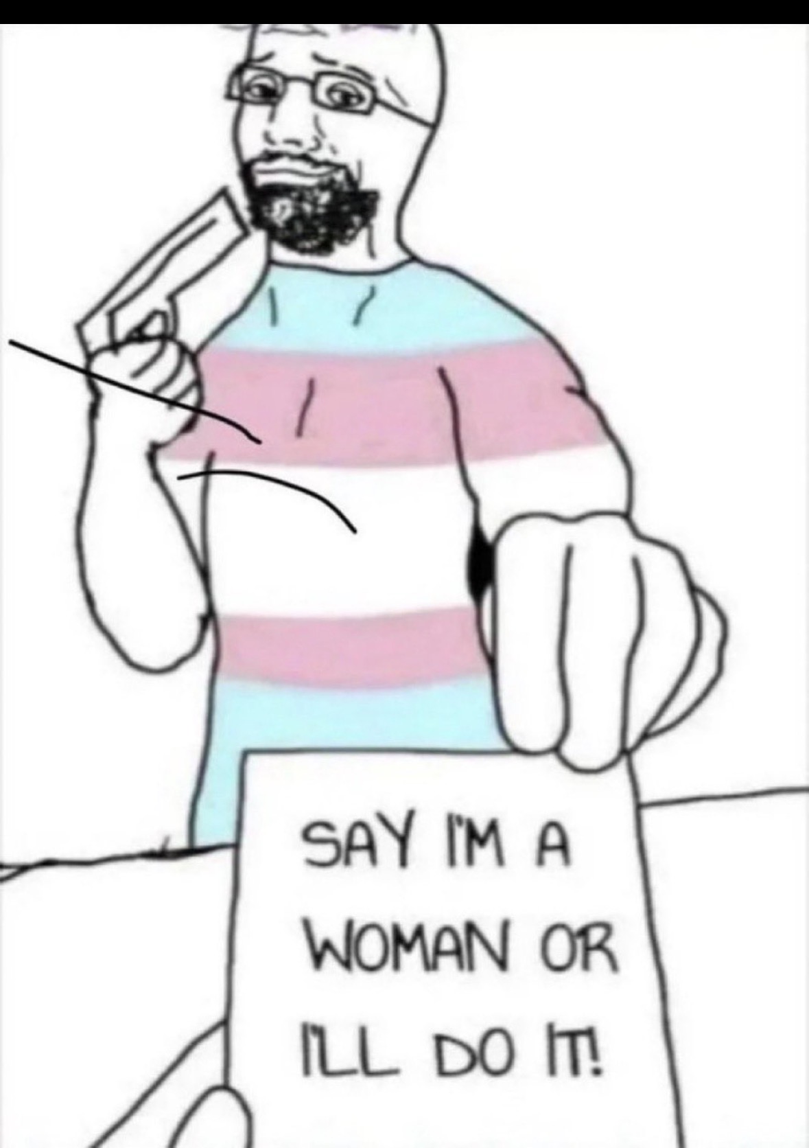 Dumb meme Blank Meme Template