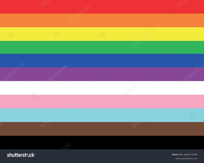 LGBTQ flag Blank Meme Template