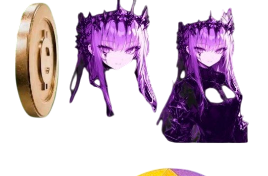 MD x cryptocurrency coin Blank Meme Template