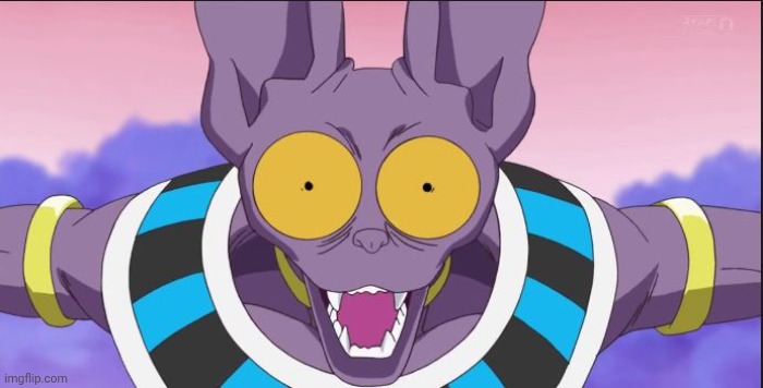 image tagged in beerus | made w/ Imgflip meme maker