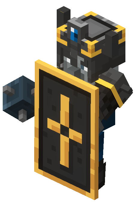 Minecraft Dungeons Royal Guard Blank Meme Template