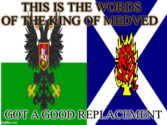 New announcement temp | GOT A GOOD REPLACEMENT | image tagged in new announcement temp | made w/ Imgflip meme maker