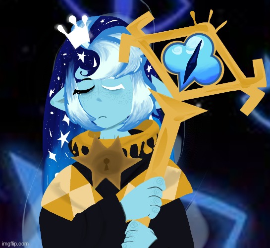 ☆.｡.:*Foutain Of Knowledge.｡.:*☆ | image tagged in fountain of knowledge,cookie run kingdom,crk,fanart | made w/ Imgflip meme maker