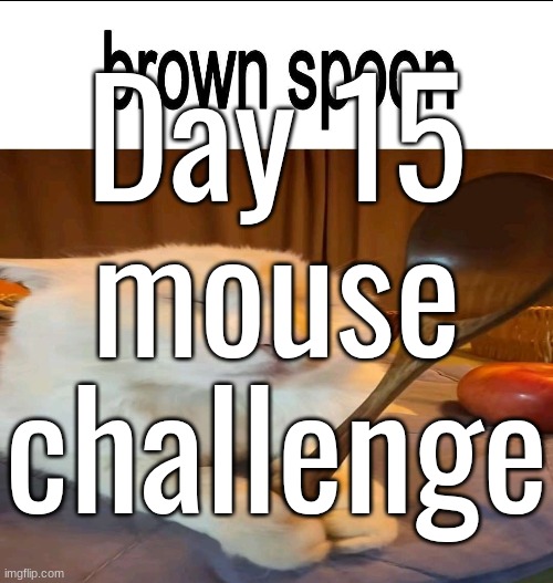 Day 15 mouse challenge | made w/ Imgflip meme maker