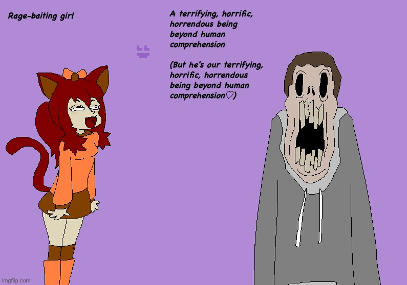 Two sorts of things I drew, I don’t believe I was fully conscious the whole time | made w/ Imgflip meme maker