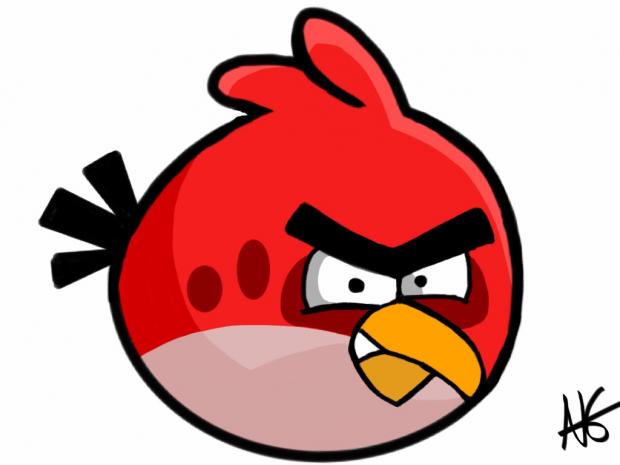 Angry Bird Blank Meme Template