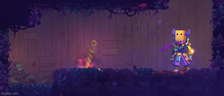 Rarest easter egg in Dead Cells (Dark Souls reference) | made w/ Imgflip meme maker