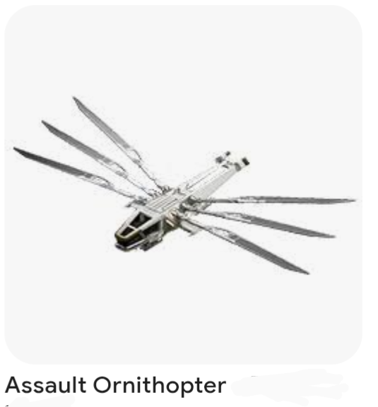 Assault ornithopter Blank Meme Template