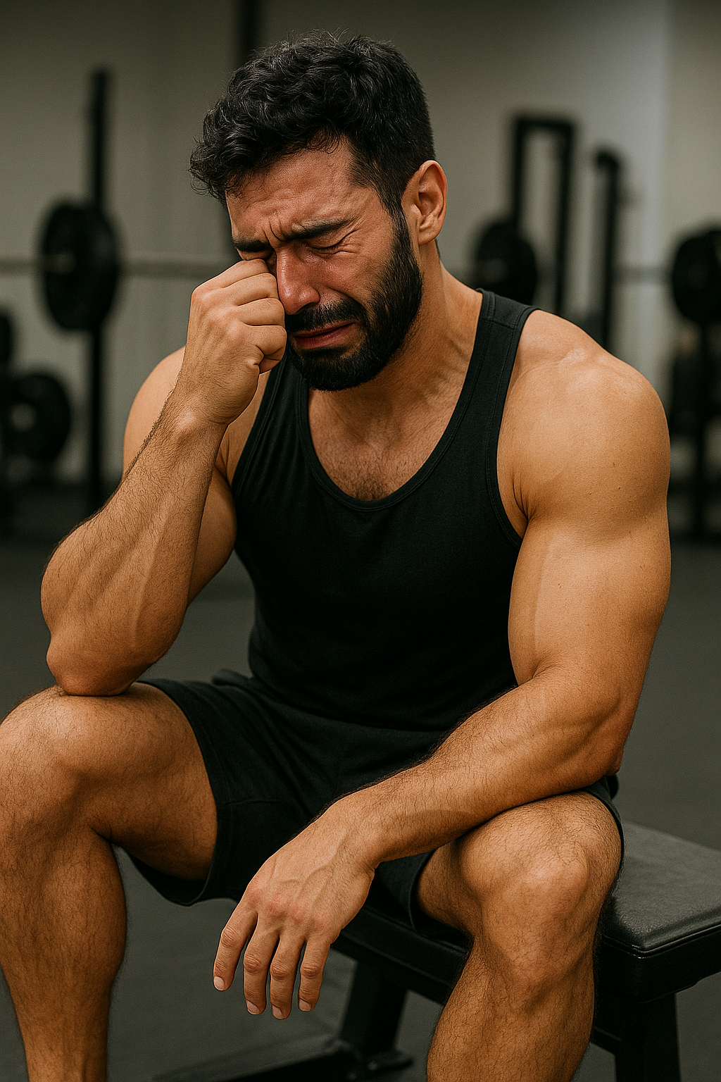 First world problem body builder Blank Meme Template