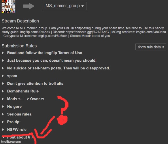 if this is supposed to be a joke rule we fr got serious rules over there | made w/ Imgflip meme maker