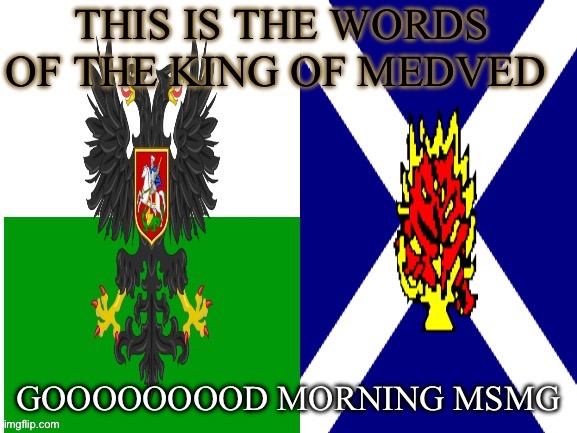 New announcement temp | GOOOOOOOOD MORNING MSMG | image tagged in new announcement temp | made w/ Imgflip meme maker