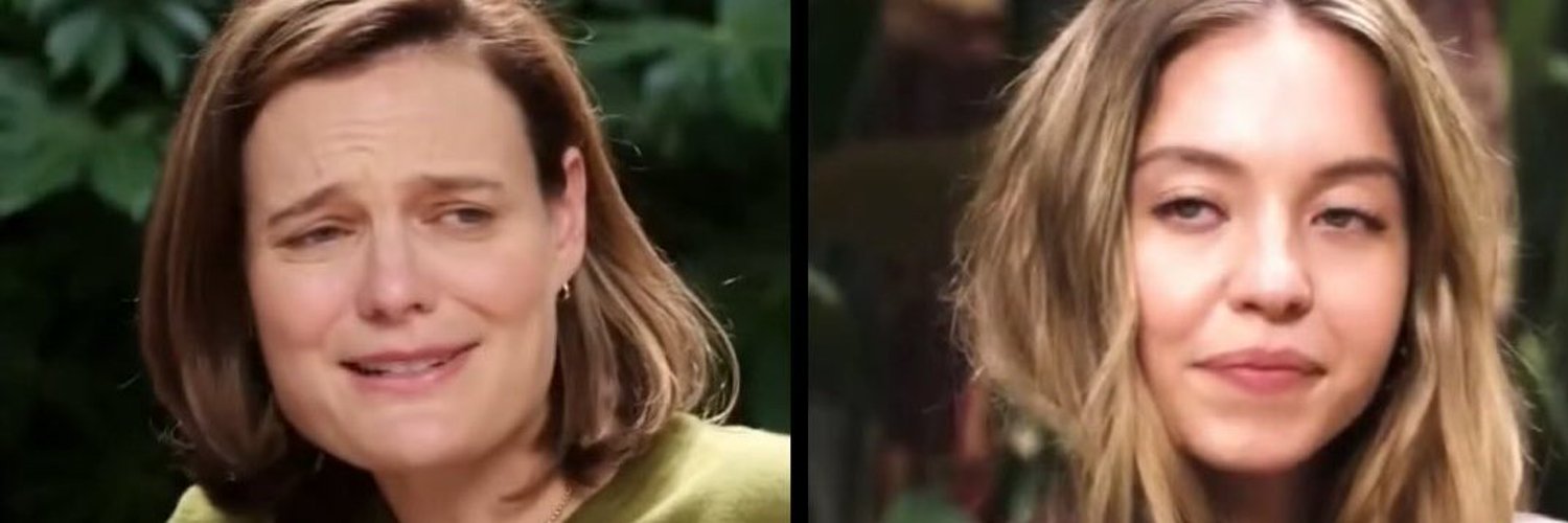 Sydney Sweeney Interview Blank Meme Template