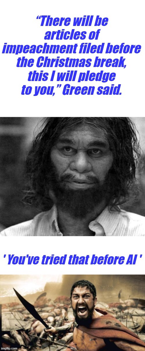 How many times has AL already tried this, political stunt? | made w/ Imgflip meme maker