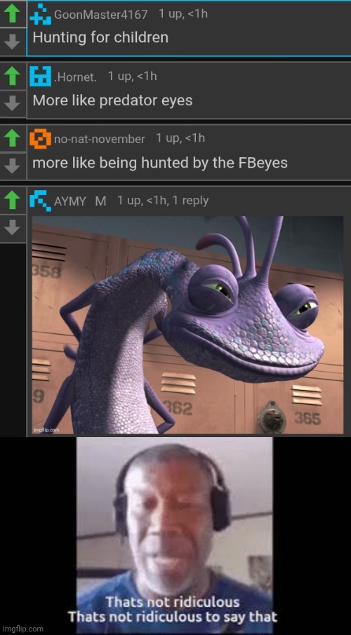 lol | image tagged in its not ridiculous to say that | made w/ Imgflip meme maker