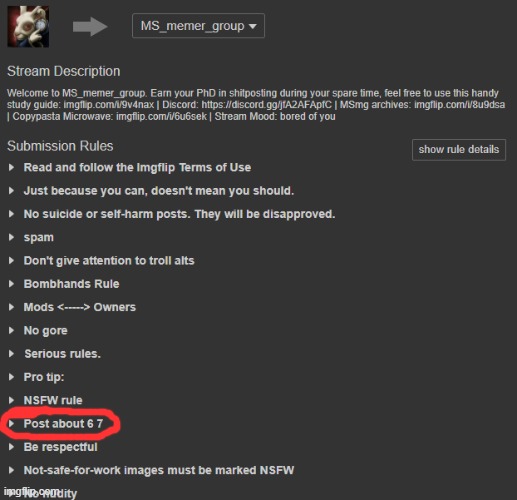 when was this rule added T.T | made w/ Imgflip meme maker