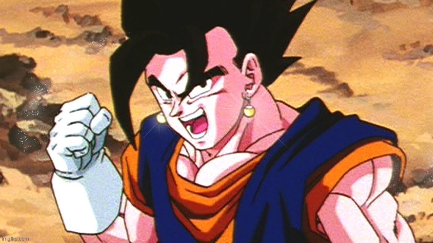 image tagged in vegito yosha | made w/ Imgflip meme maker