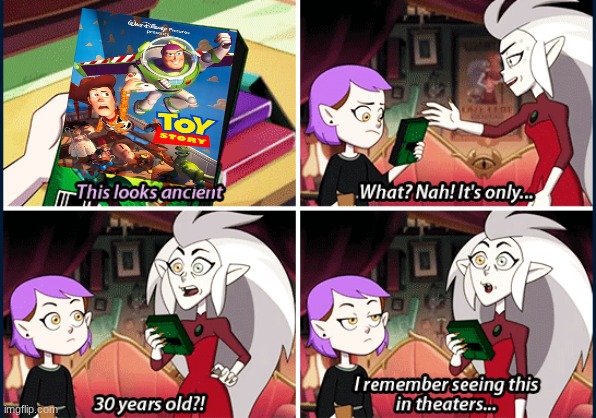 Toy Story 30th Anniversary | image tagged in i remember seeing this in theaters,memes,funny,movies,disney | made w/ Imgflip meme maker