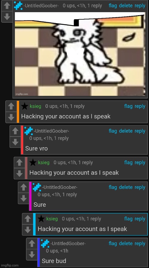 Got bro so bad he gave up | made w/ Imgflip meme maker