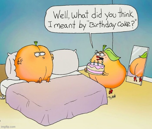 Birthday Cake | image tagged in comics | made w/ Imgflip meme maker
