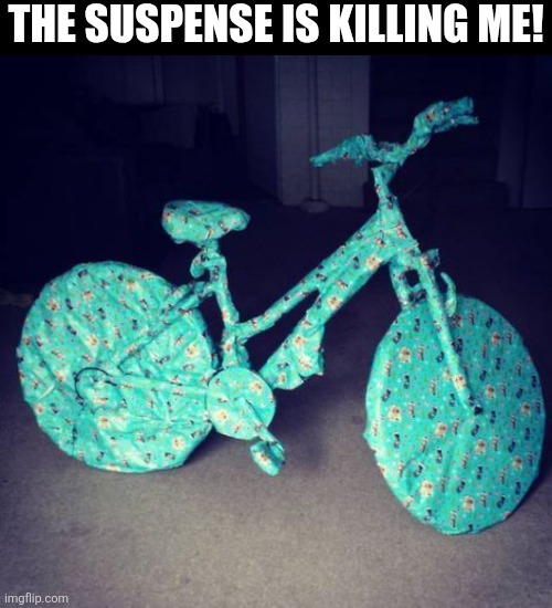 The Suspense Is Killing Me! | THE SUSPENSE IS KILLING ME! | image tagged in chrisjoines1 | made w/ Imgflip meme maker