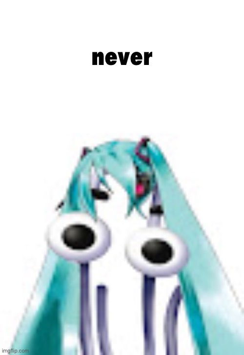 never | made w/ Imgflip meme maker
