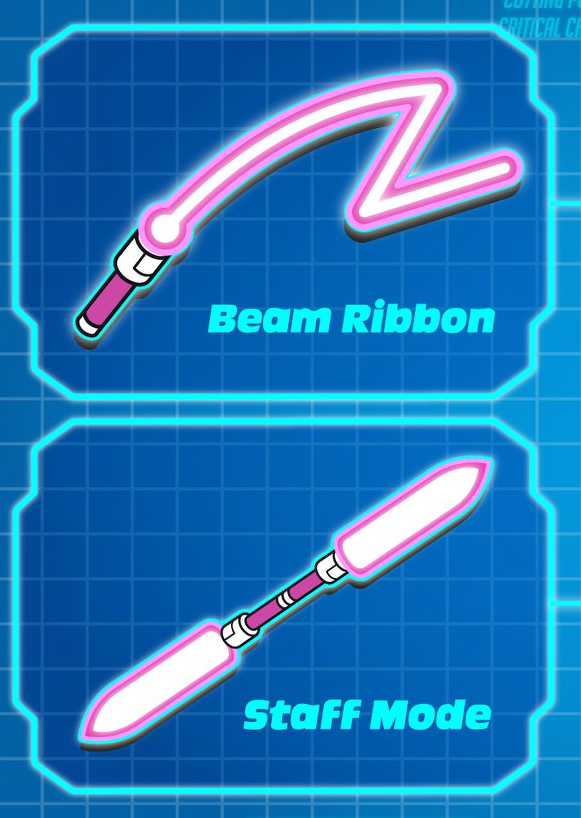 Beam Ribbon and Staff Mode Blank Meme Template